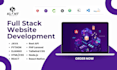 build custom fullstack web app as full stack, front end development mern stack