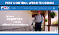 design pest control website fumigation website pest website cleaning  website