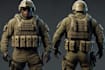 create military tactical character