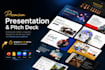 design company presentation and business slides in powerpoint