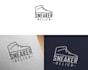 do modern exclusive apparel, sneaker logo design