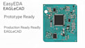 design prototype and production ready pcb design with easyeda eaglecad