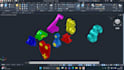 create autocad 2d mechanical parts drawings and 3d models