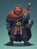 draw 2d game character illustration