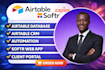 airtable system and softr client portal