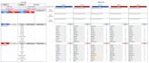 design spreadsheets and analyze data for sports and gaming