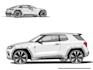 sketch a car or vehicle design concept using digital drawing
