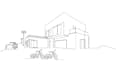 animate a continuous line art