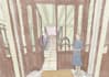 draw a digital architectural illustration