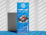 design attractive roll up banner