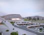redesign site plan layout,modern building design,master plan rendering,landscape