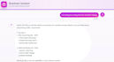 develop a custom ai chatbot with API and database integration