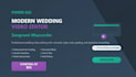 do cinematic wedding video editing