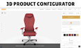 build 3d product configurator interactive animated 3d website with webgl threejs