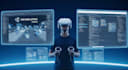 develop a VR simulation game in unity or unreal for oculus quest and PC