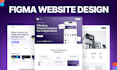 do figma website design, website ui ux design, ui ux design