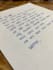 handwrite anything in english or bangla for you