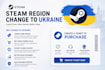 change your steam account region to ukraine