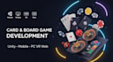 build multiplayer card game, board game in unity for mobile, PC, VR, ios and web