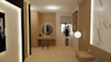 design your luxury bedroom and 3d render