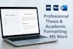 format, edit, and design academic documents in ms word