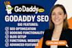 build godaddy website design godaddy website SEO redesign godaddy online store