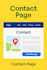 design a clean static business website layout