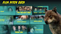 design film pitch deck, fashion and movie presentation, canva presentation