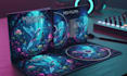 design print ready cd jacket, album cover, and digipak packaging