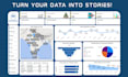 create tableau interactive dashboards, data visualization and KPI reports