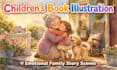 illustrate children story book illustration and children book illustration
