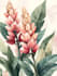 draw an unique botanical illustration