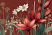 draw an unique botanical illustration