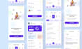 design modern clean and user friendly android app UI UX