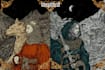 create dark art medieval detailed hand drawn illustration
