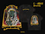 make a illustration design for merch band or brand