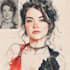 draw your portrait in charming disney animation style