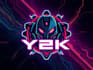 create custom futuristic cyberpunk, mech, y2k logo design