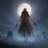paint scary horror character concept art