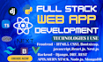 do web app development as a full stack developer in react, django, node js, mern