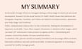 write a clear and concise summary for any text or article