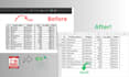 convert PDF to excel and keep the table formatting clean