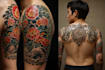 make a super artistic tattoo designs in japanese style