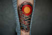 design a tattoo design in japanese style