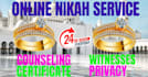 conduct your online nikah ceremony with witnesses and imam
