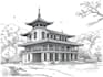 draw architecture and urban design sketches