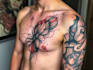 custom an abstract black tattoo design