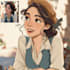 draw your portrait in charming disney animation style