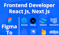 convert figma to html with tailwind css and gsap animations