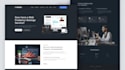 design and develop a stunning website using HTML, CSS, and javascript